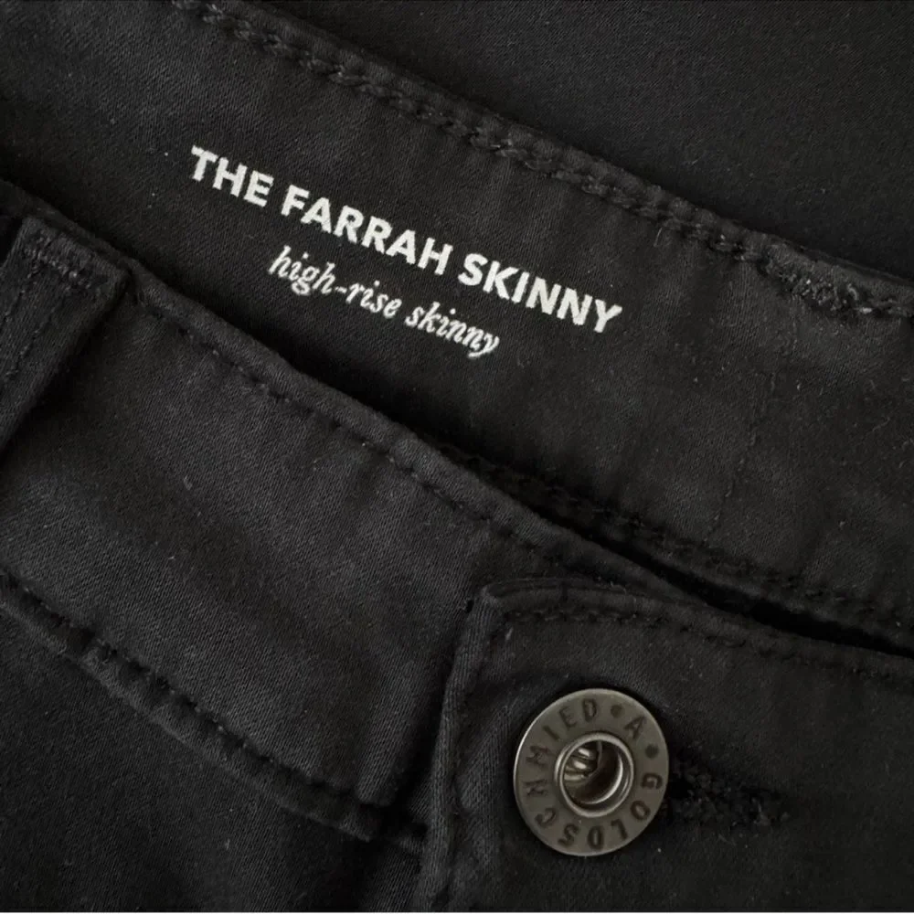 AG Adriano Goldschmied FARRAH SKINNY High Rise Skinny Cotton Modal Blend Pants